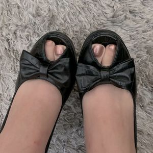2004 - Jeffrey Campbell Bow Tie Sling-Back Heels
